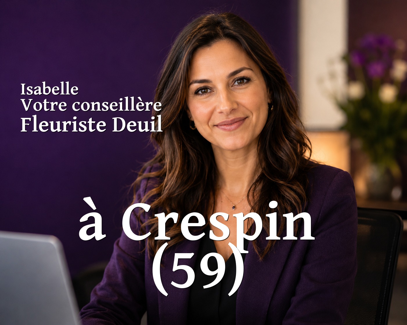Isabelle, votre conseillère Fleuriste Deuil à Crespin (59)