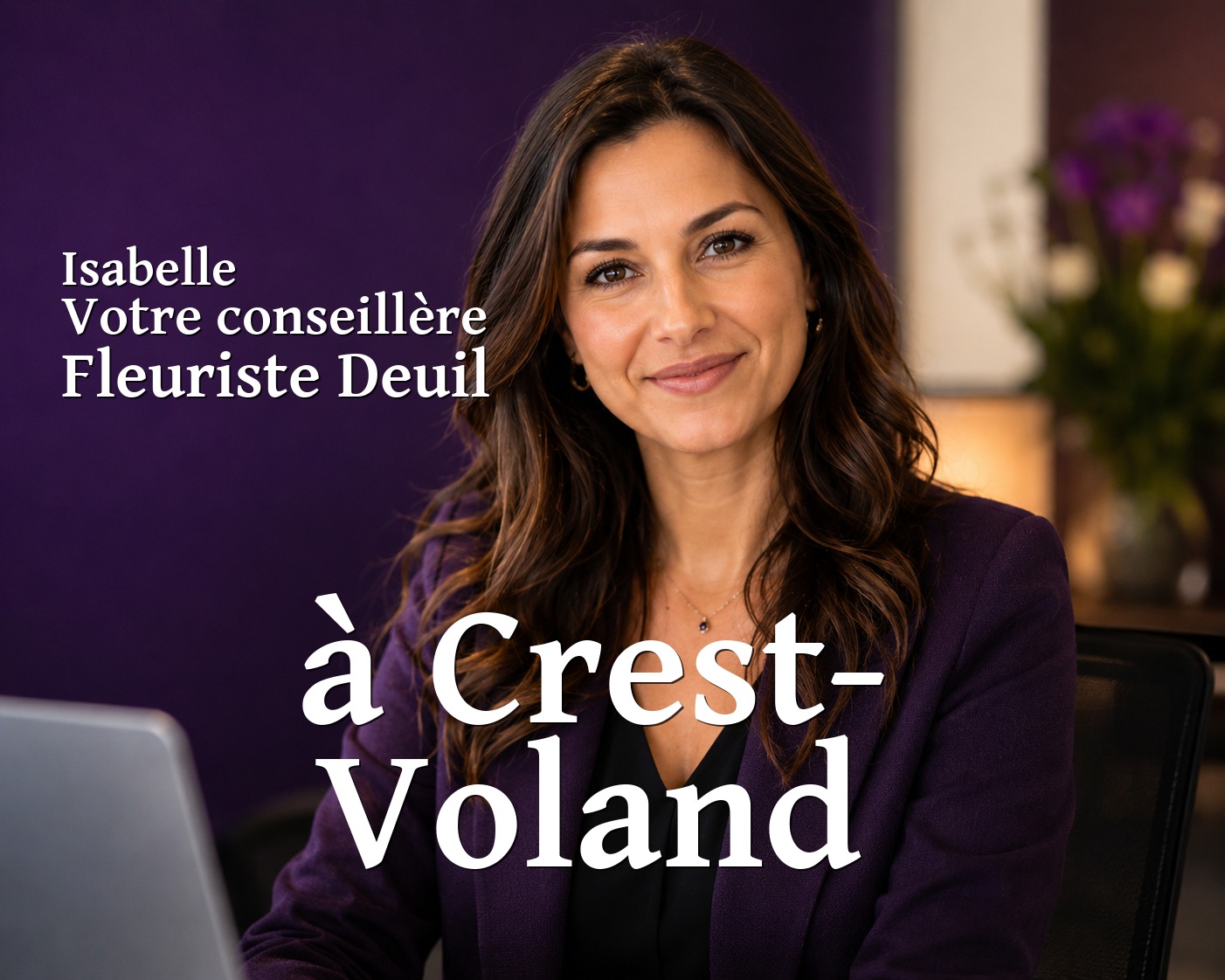 Isabelle, votre conseillère Fleuriste Deuil à Crest-Voland