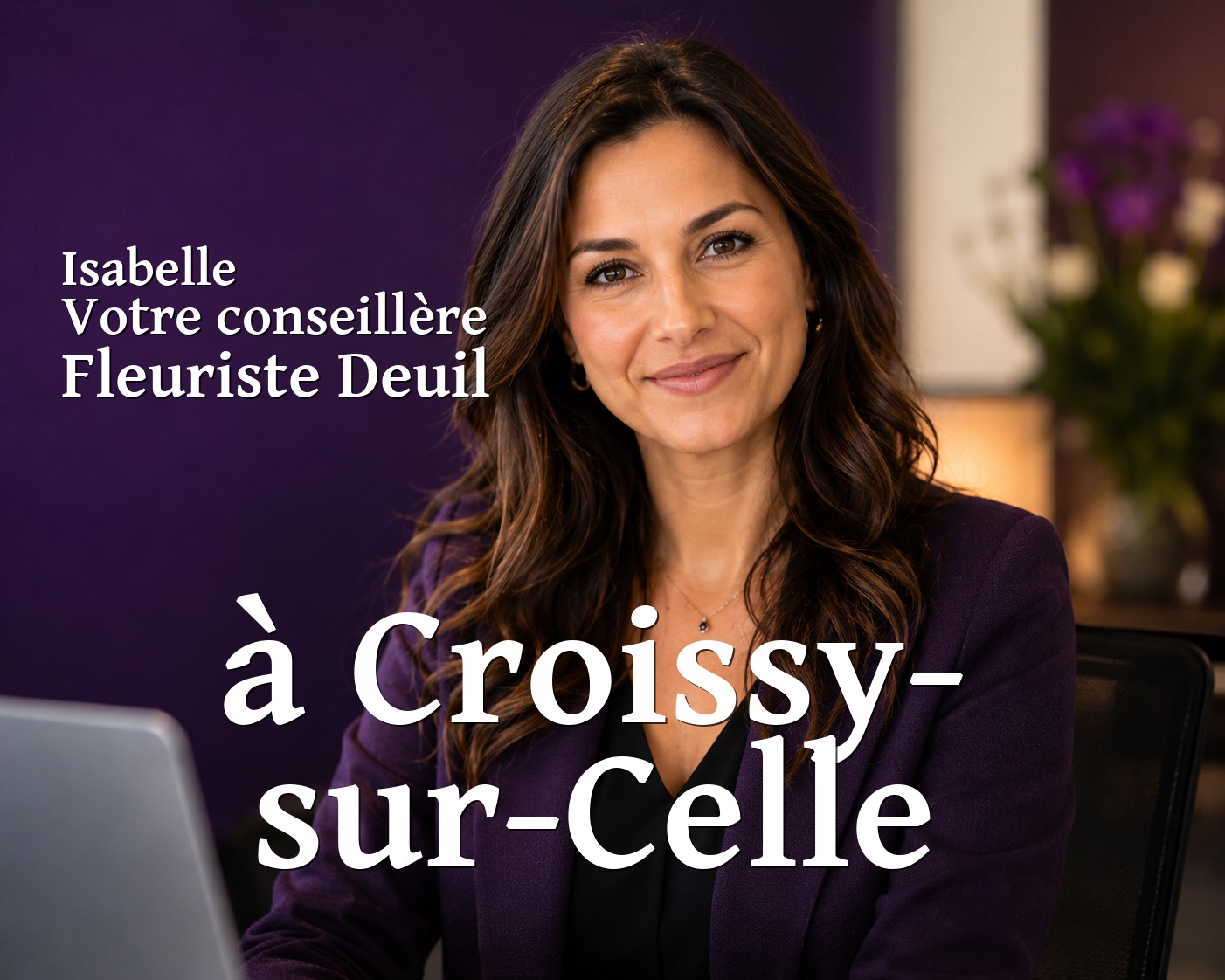 Isabelle, votre conseillère Fleuriste Deuil à Croissy-sur-Celle