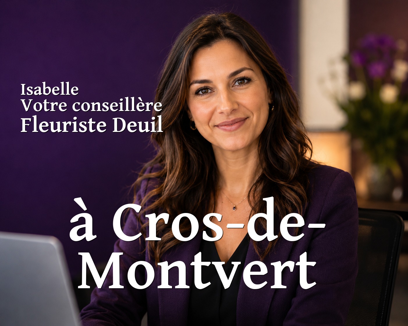 Isabelle, votre conseillère Fleuriste Deuil à Cros-de-Montvert