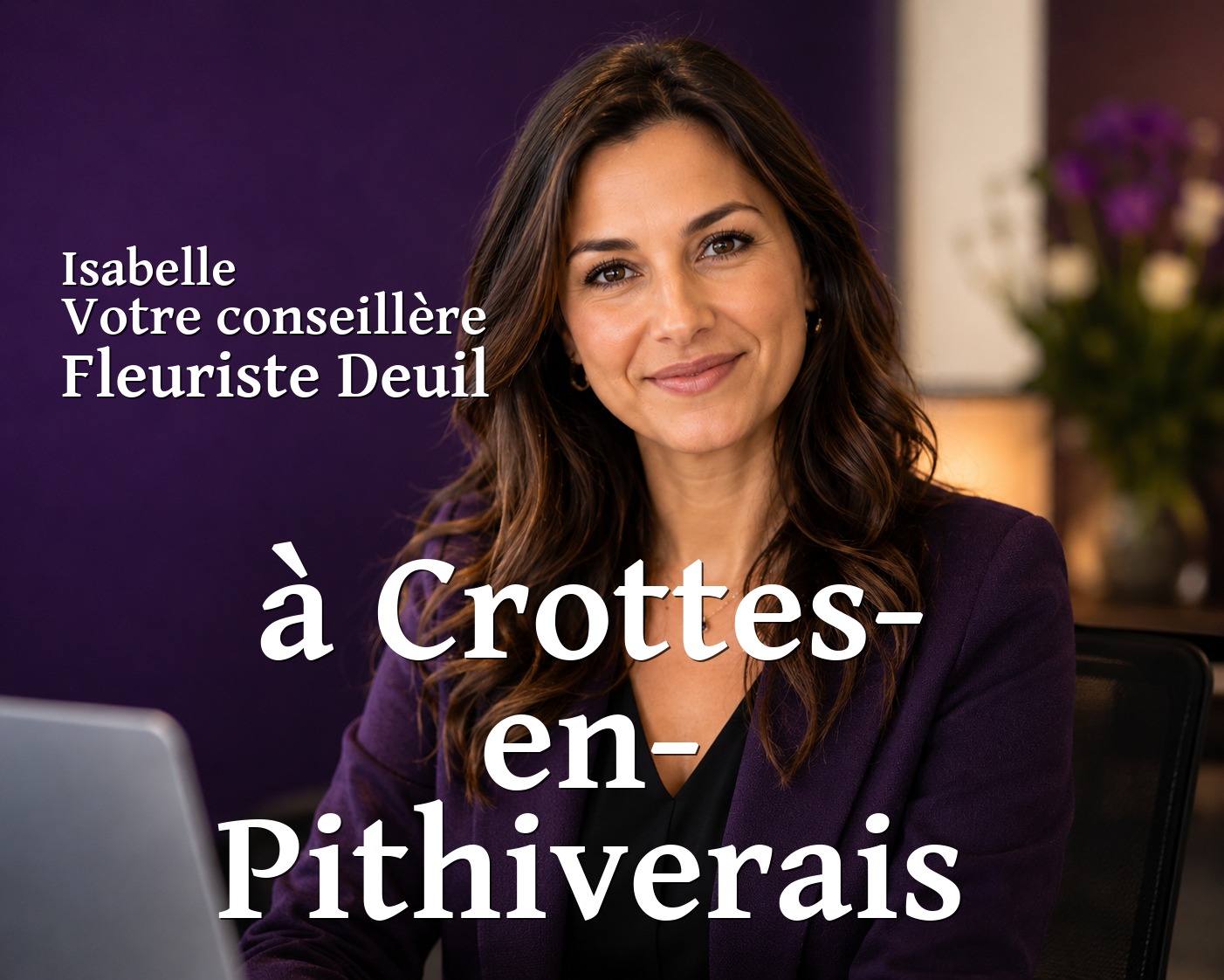 Isabelle, votre conseillère Fleuriste Deuil à Crottes-en-Pithiverais