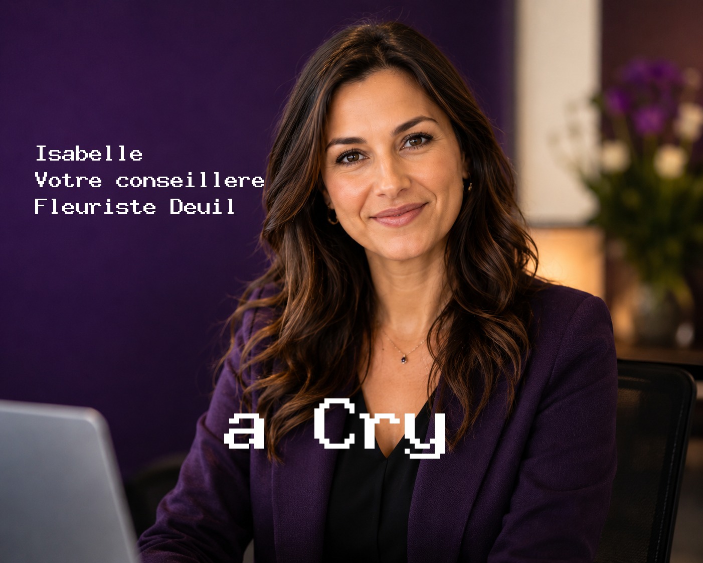 Isabelle, votre conseillère Fleuriste Deuil à Cry