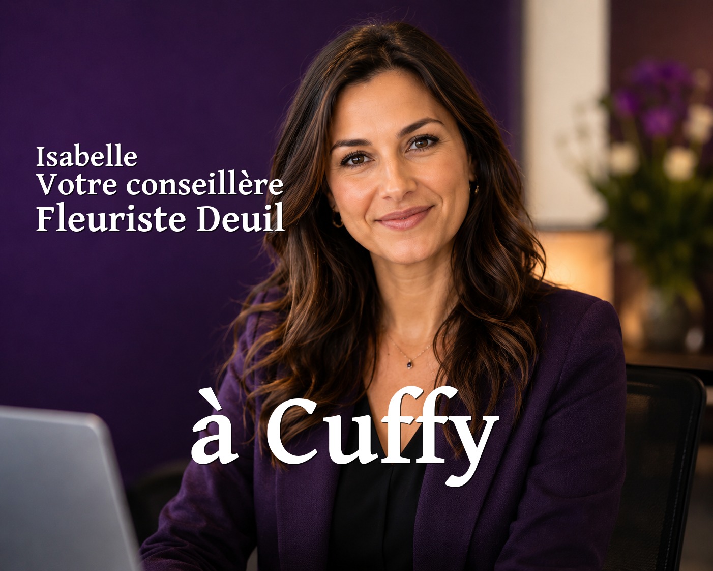 Isabelle, votre conseillère Fleuriste Deuil à Cuffy