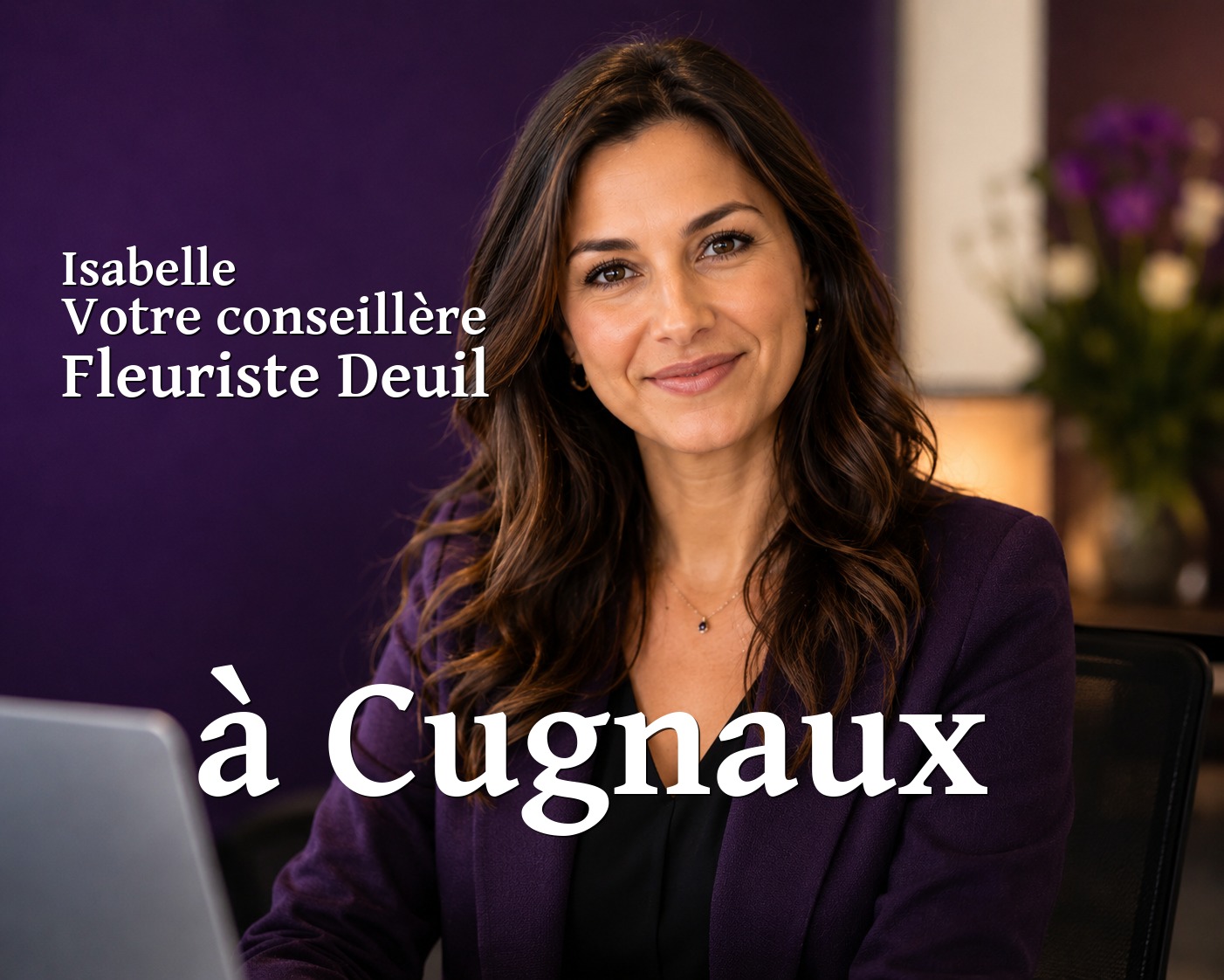 Isabelle, votre conseillère Fleuriste Deuil à Cugnaux