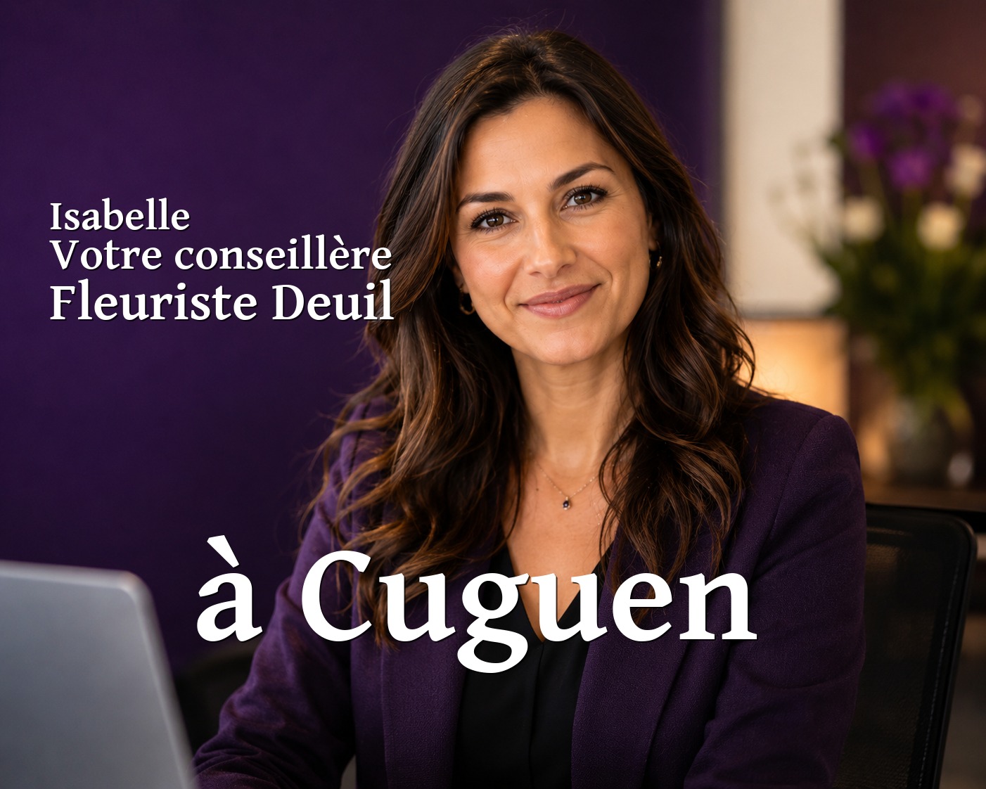 Isabelle, votre conseillère Fleuriste Deuil à Cuguen