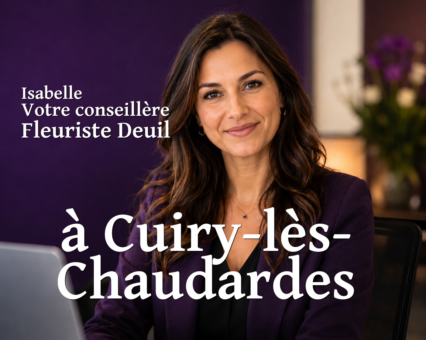 Isabelle, votre conseillère Fleuriste Deuil à Cuiry-lès-Chaudardes