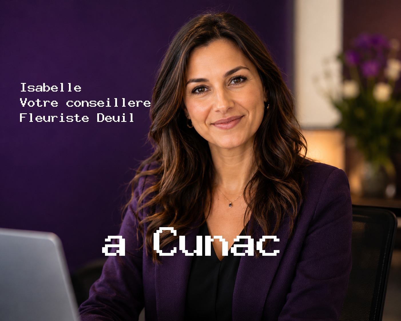 Isabelle, votre conseillère Fleuriste Deuil à Cunac