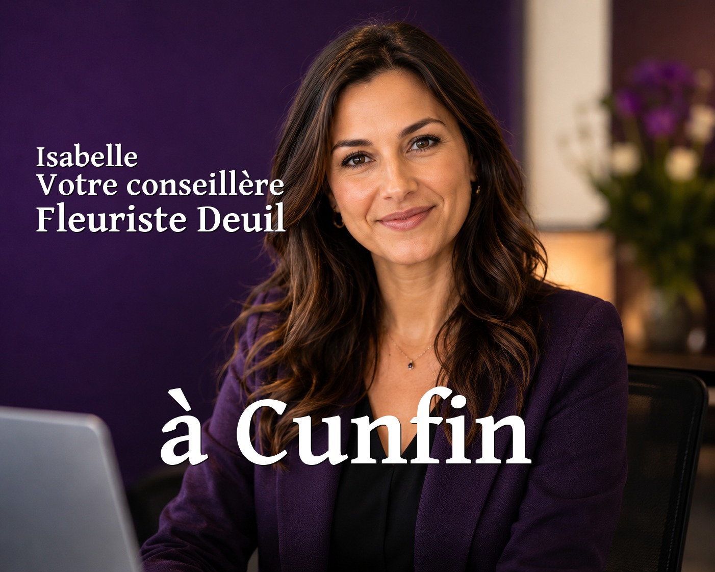 Isabelle, votre conseillère Fleuriste Deuil à Cunfin