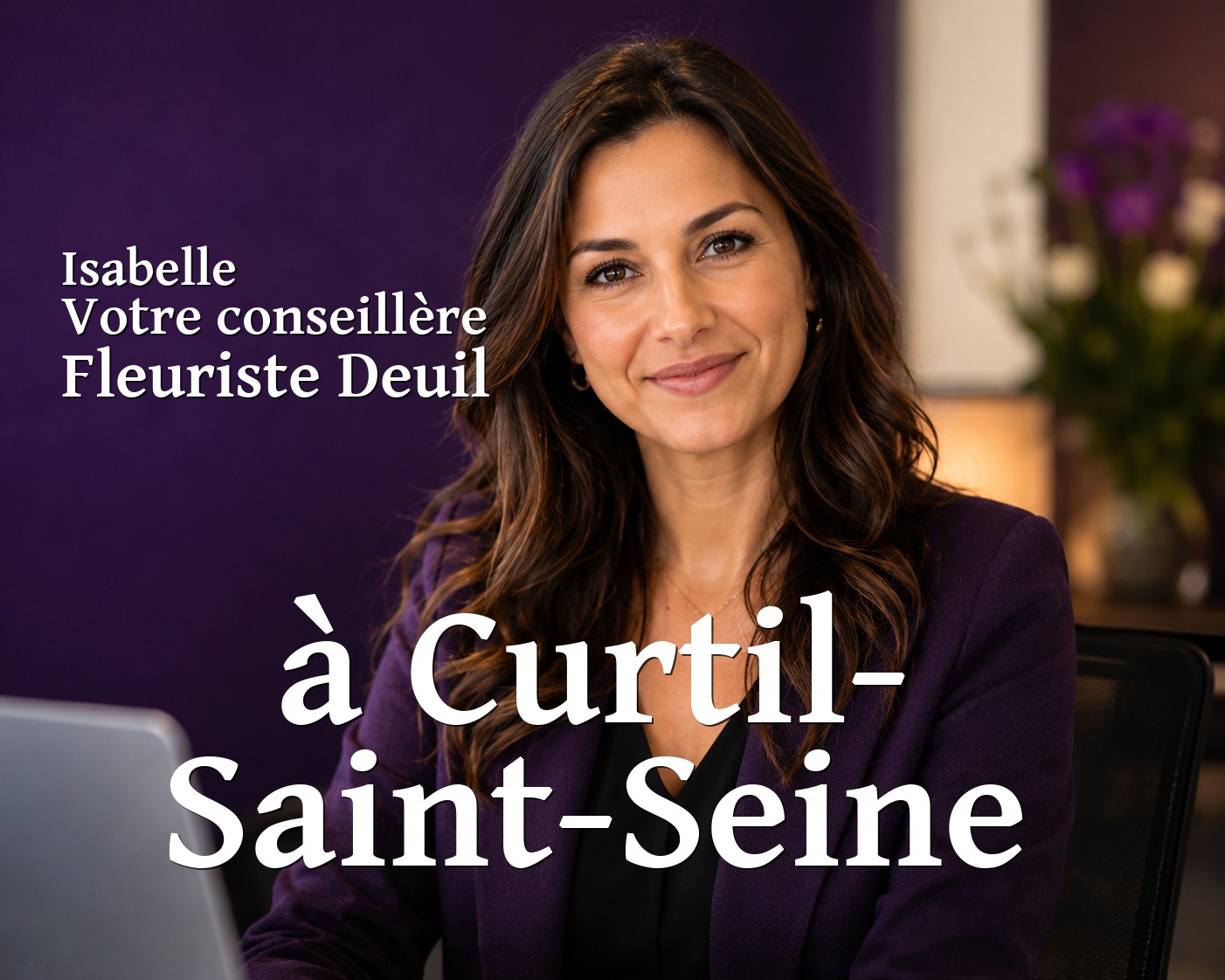 Isabelle, votre conseillère Fleuriste Deuil à Curtil-Saint-Seine