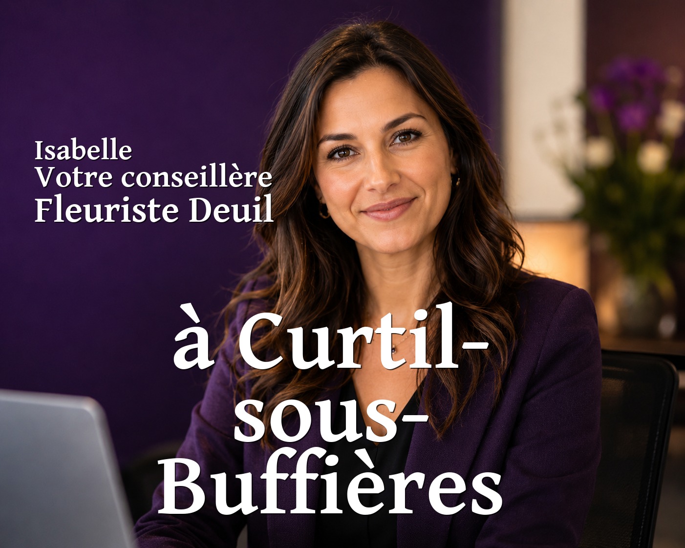 Isabelle, votre conseillère Fleuriste Deuil à Curtil-sous-Buffières
