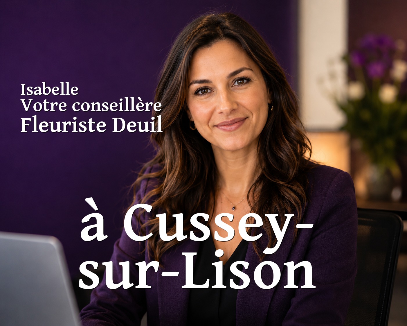 Isabelle, votre conseillère Fleuriste Deuil à Cussey-sur-Lison