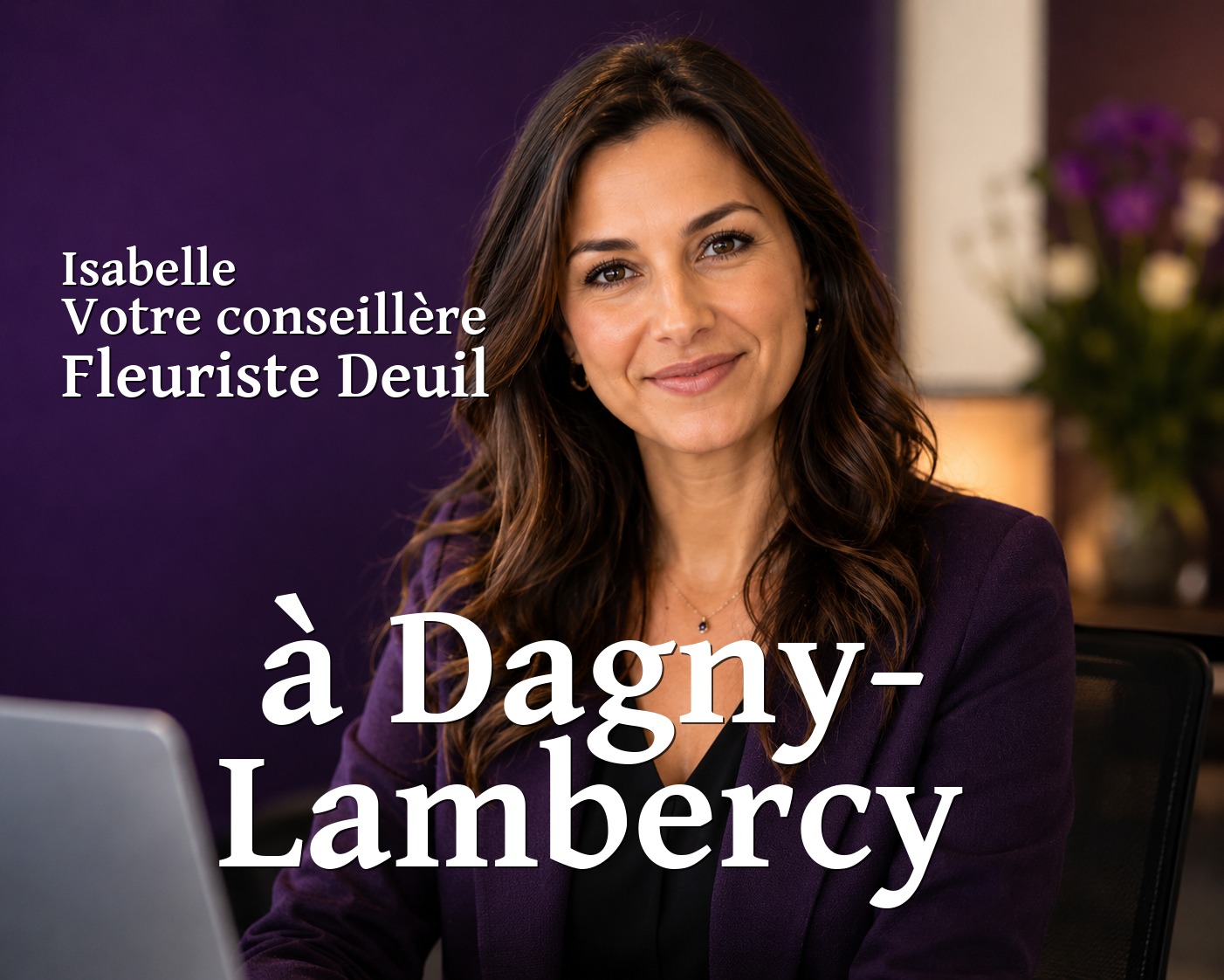 Isabelle, votre conseillère Fleuriste Deuil à Dagny-Lambercy