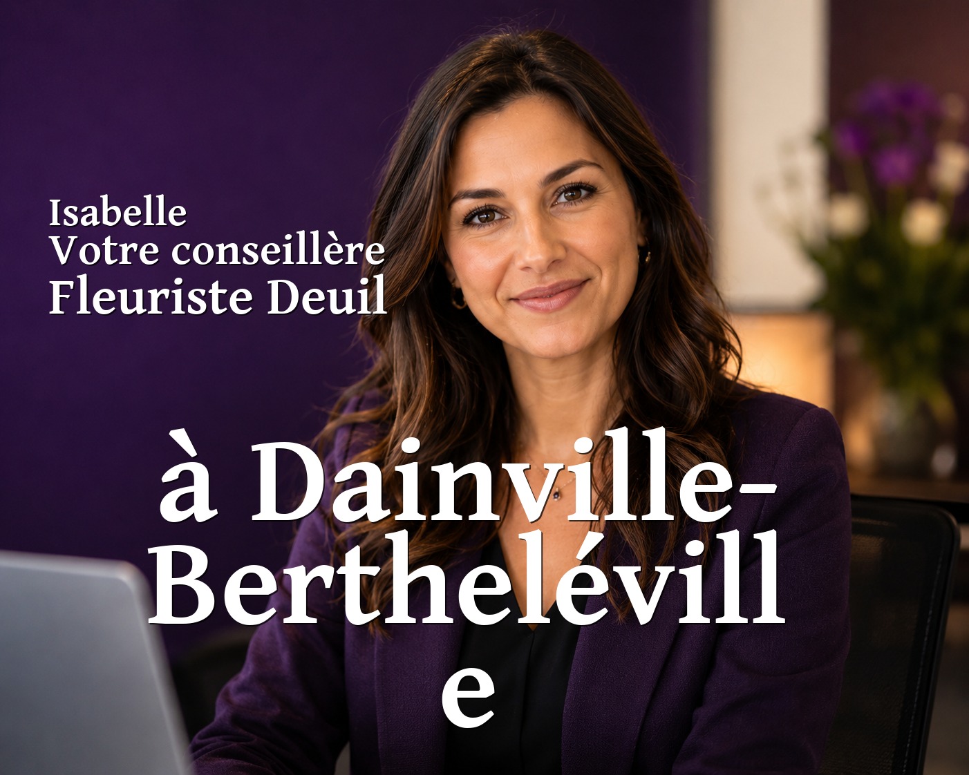 Isabelle, votre conseillère Fleuriste Deuil à Dainville-Bertheléville