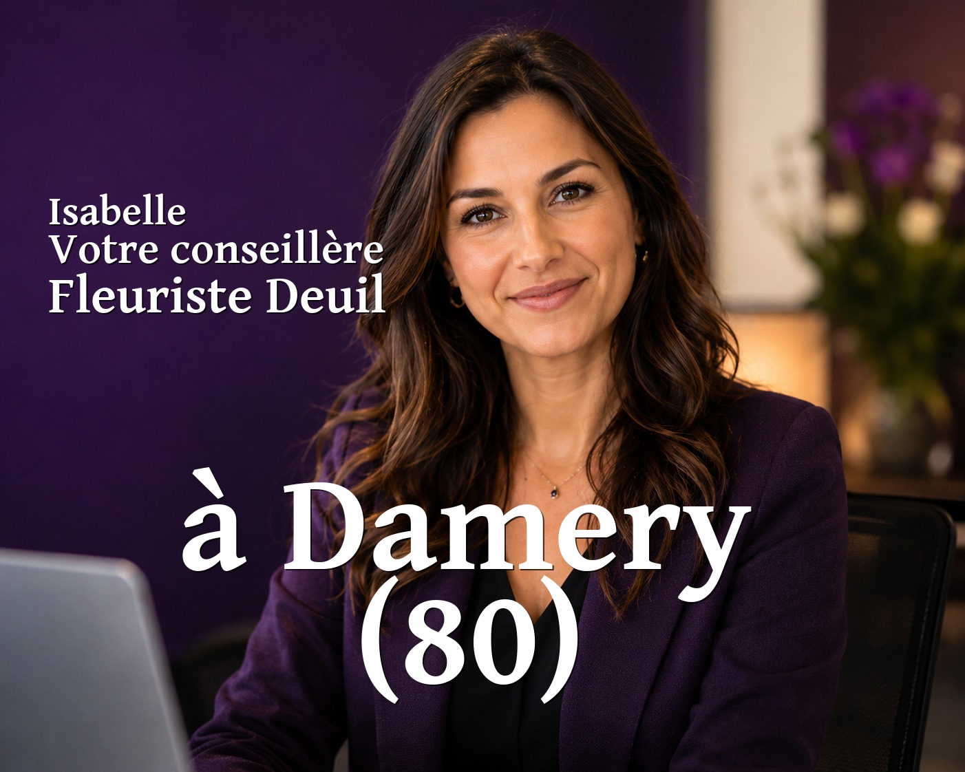 Isabelle, votre conseillère Fleuriste Deuil à Damery (80)