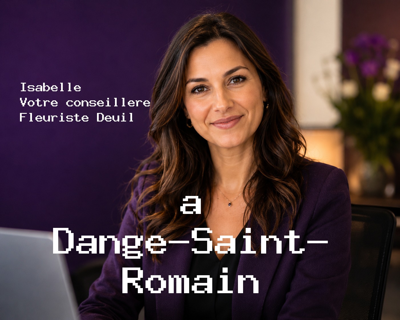 Isabelle, votre conseillère Fleuriste Deuil à Dangé-Saint-Romain