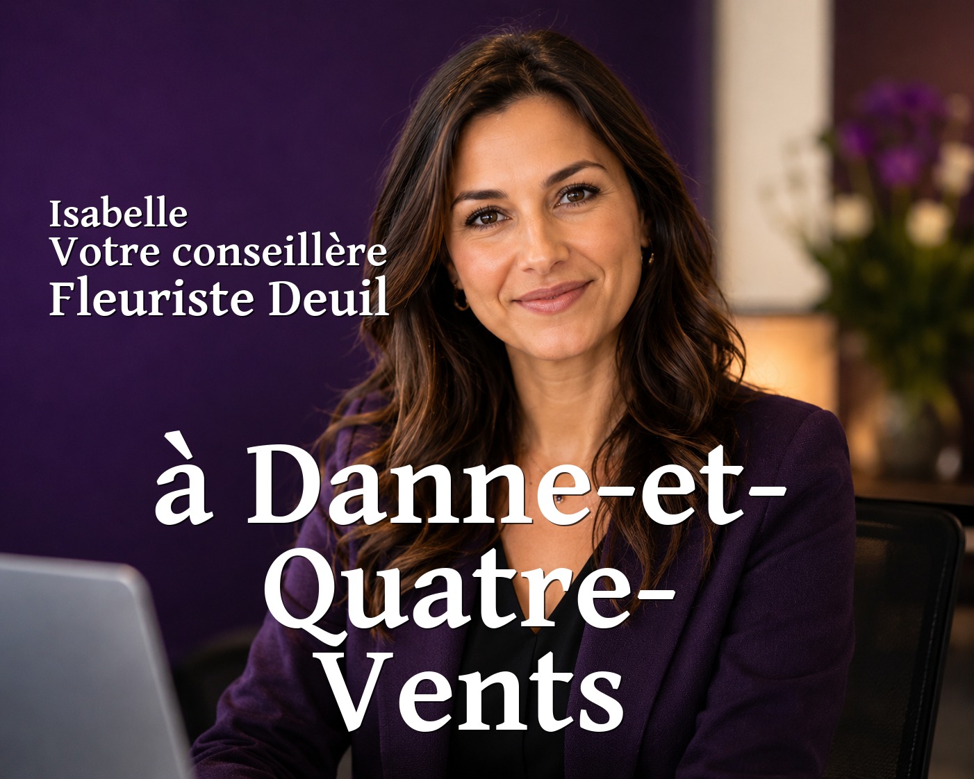 Isabelle, votre conseillère Fleuriste Deuil à Danne-et-Quatre-Vents