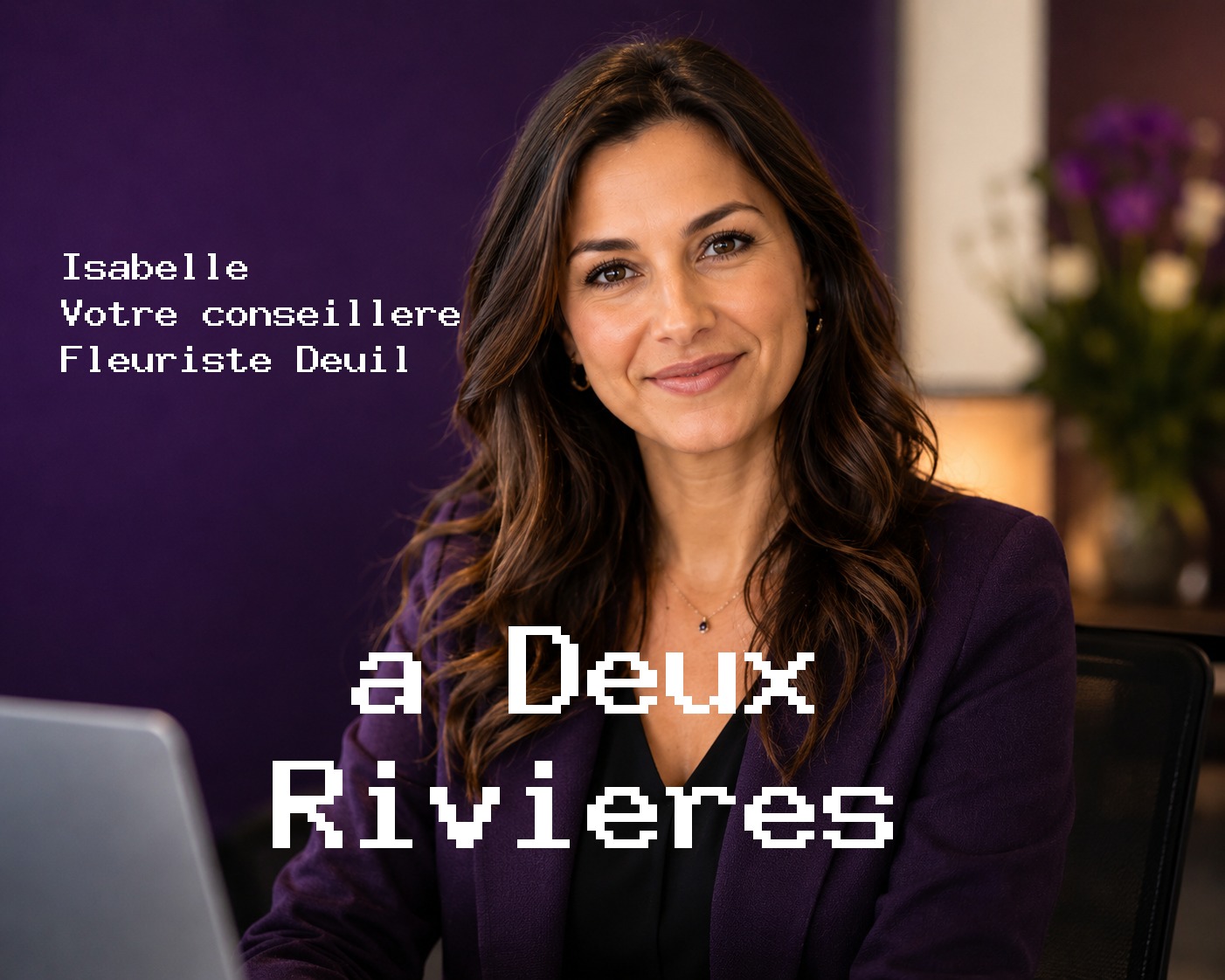 Isabelle, votre conseillère Fleuriste Deuil à Deux Rivières