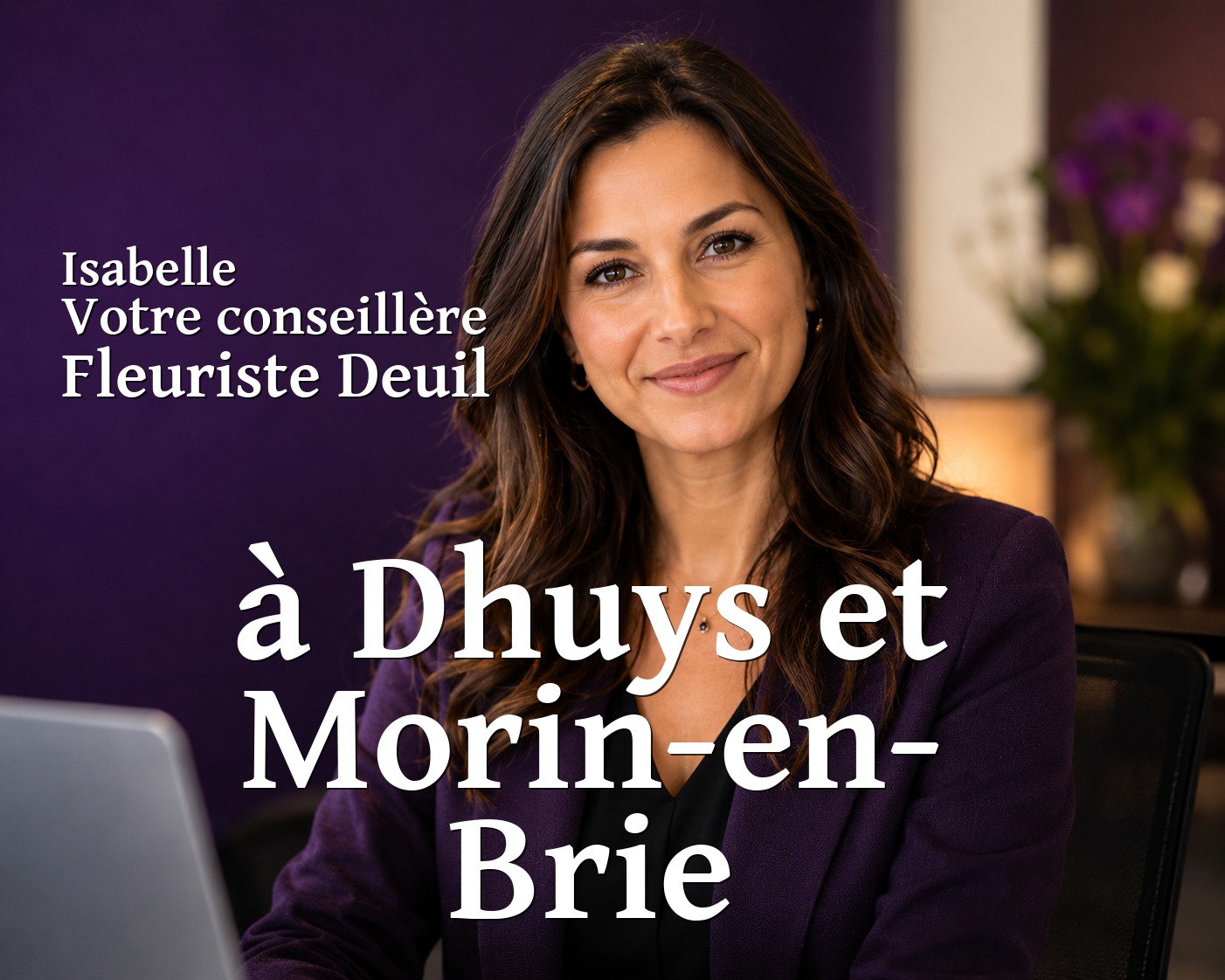 Isabelle, votre conseillère Fleuriste Deuil à Dhuys et Morin-en-Brie