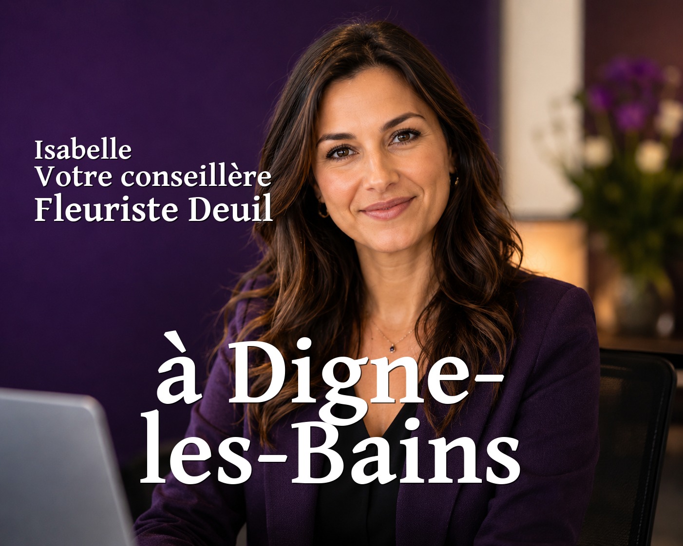 Isabelle, votre conseillère Fleuriste Deuil à Digne-les-Bains
