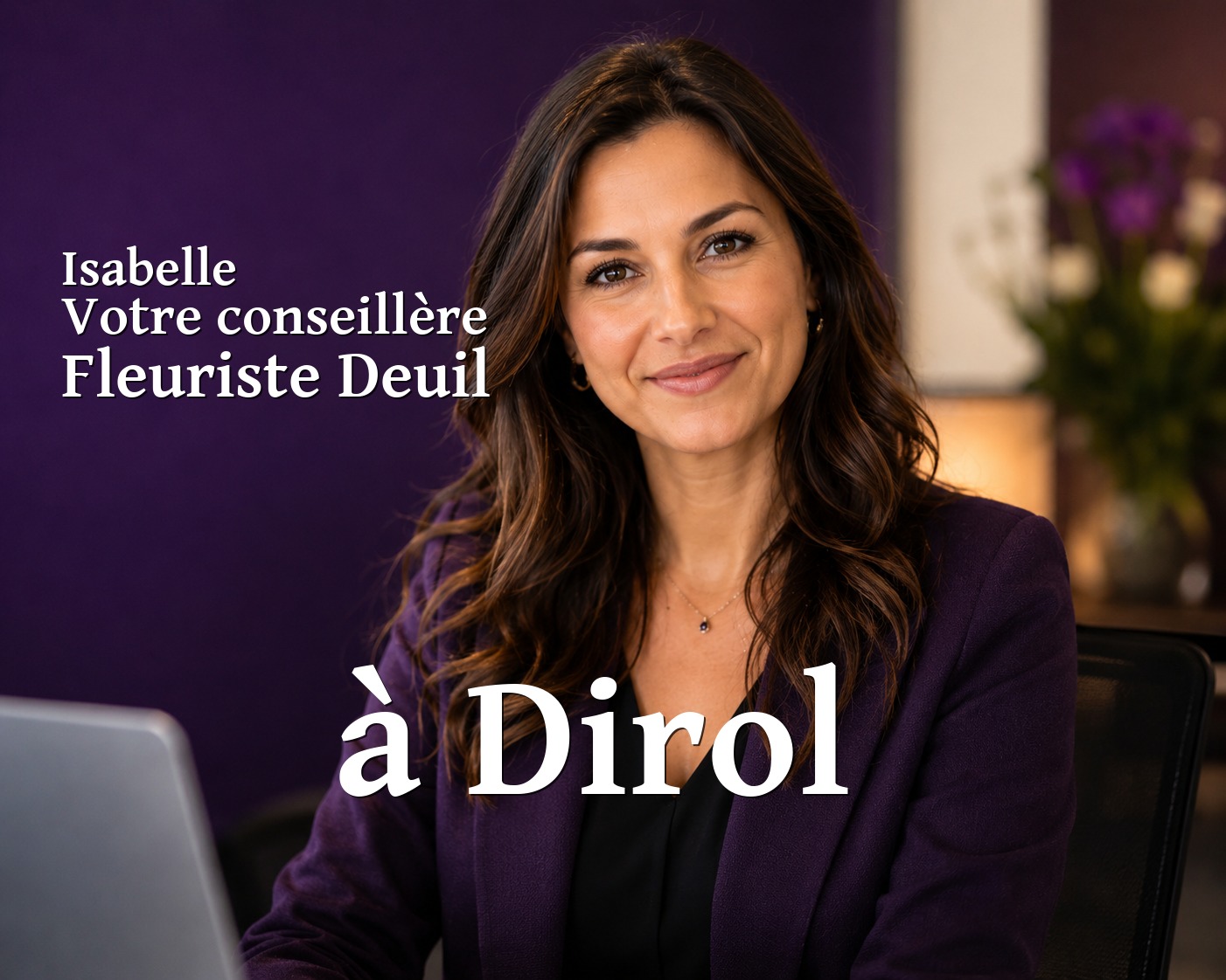 Isabelle, votre conseillère Fleuriste Deuil à Dirol