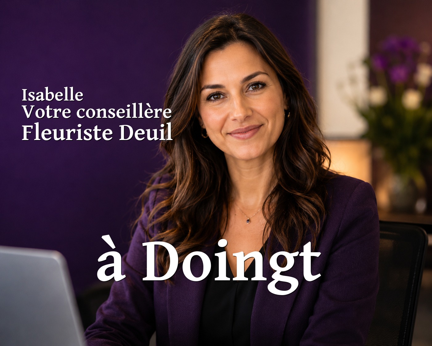 Isabelle, votre conseillère Fleuriste Deuil à Doingt