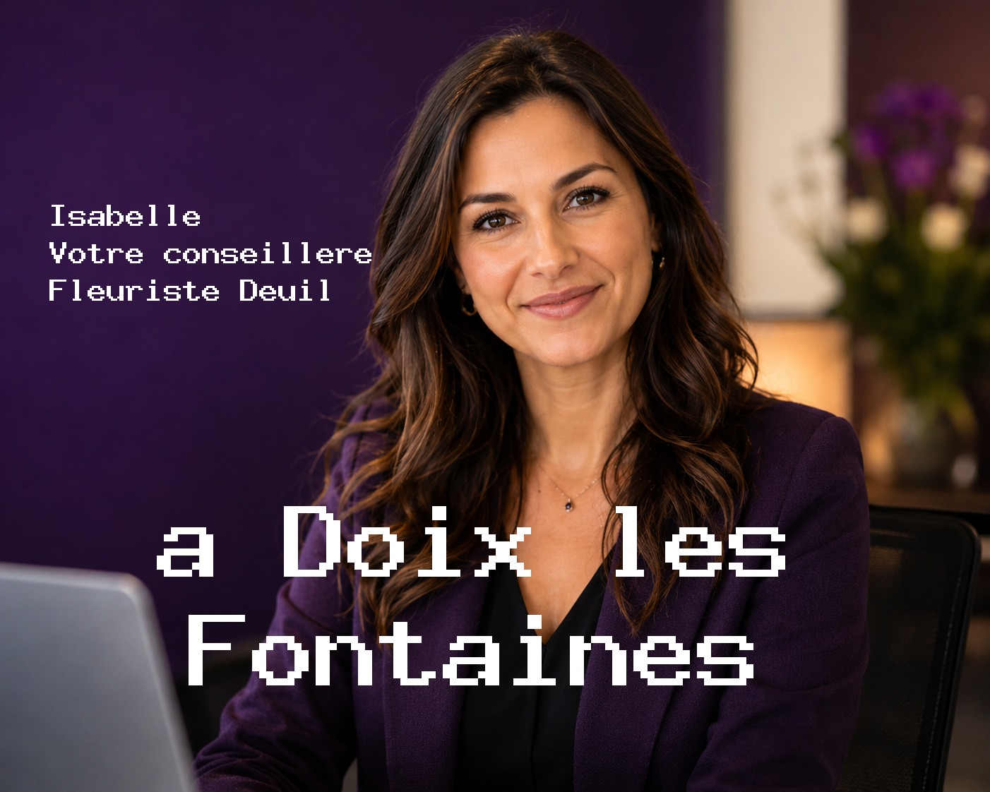 Isabelle, votre conseillère Fleuriste Deuil à Doix lès Fontaines