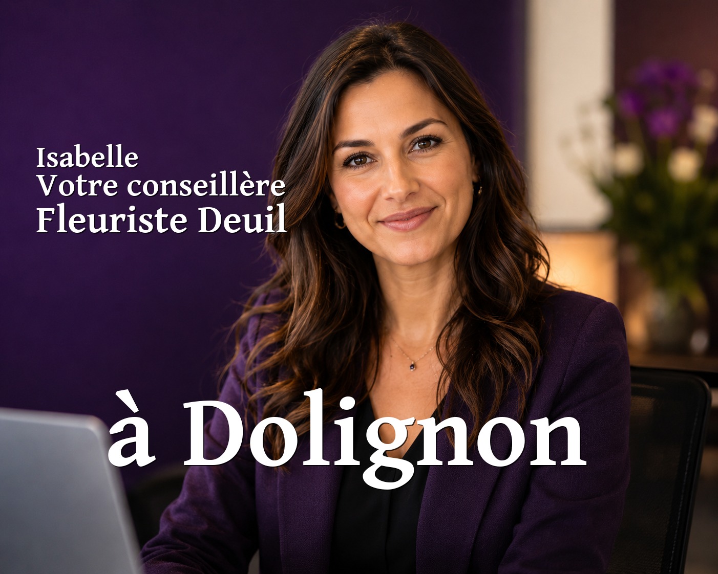 Isabelle, votre conseillère Fleuriste Deuil à Dolignon