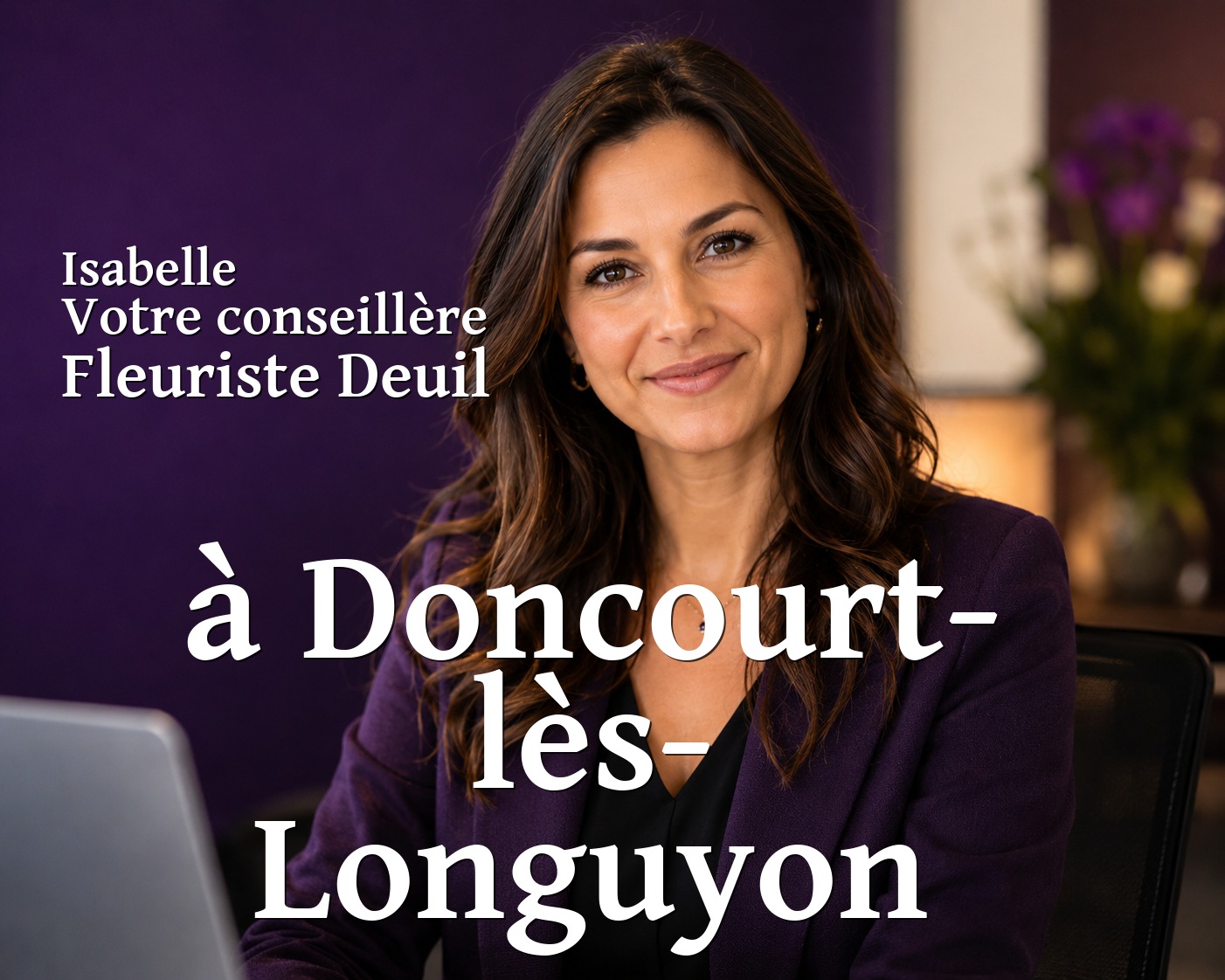 Isabelle, votre conseillère Fleuriste Deuil à Doncourt-lès-Longuyon