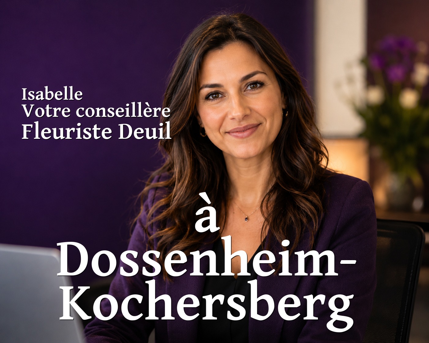 Isabelle, votre conseillère Fleuriste Deuil à Dossenheim-Kochersberg