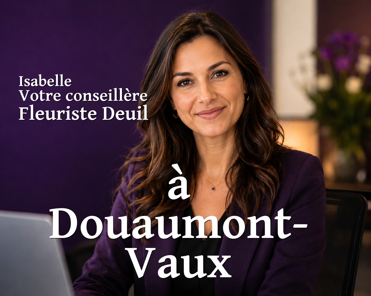 Isabelle, votre conseillère Fleuriste Deuil à Douaumont-Vaux