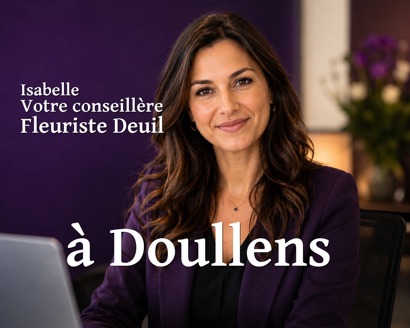 Isabelle, votre conseillère Fleuriste Deuil à Doullens