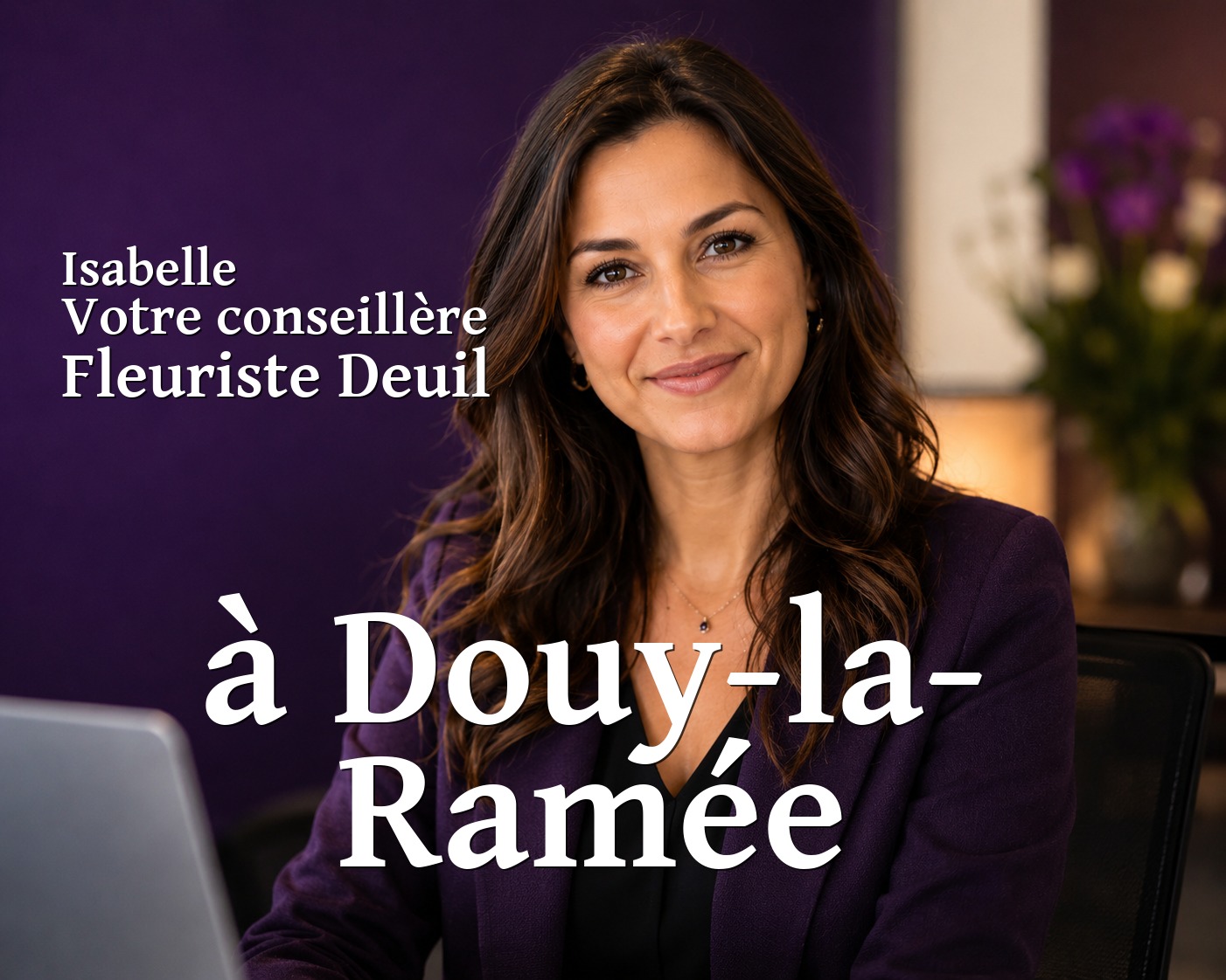Isabelle, votre conseillère Fleuriste Deuil à Douy-la-Ramée