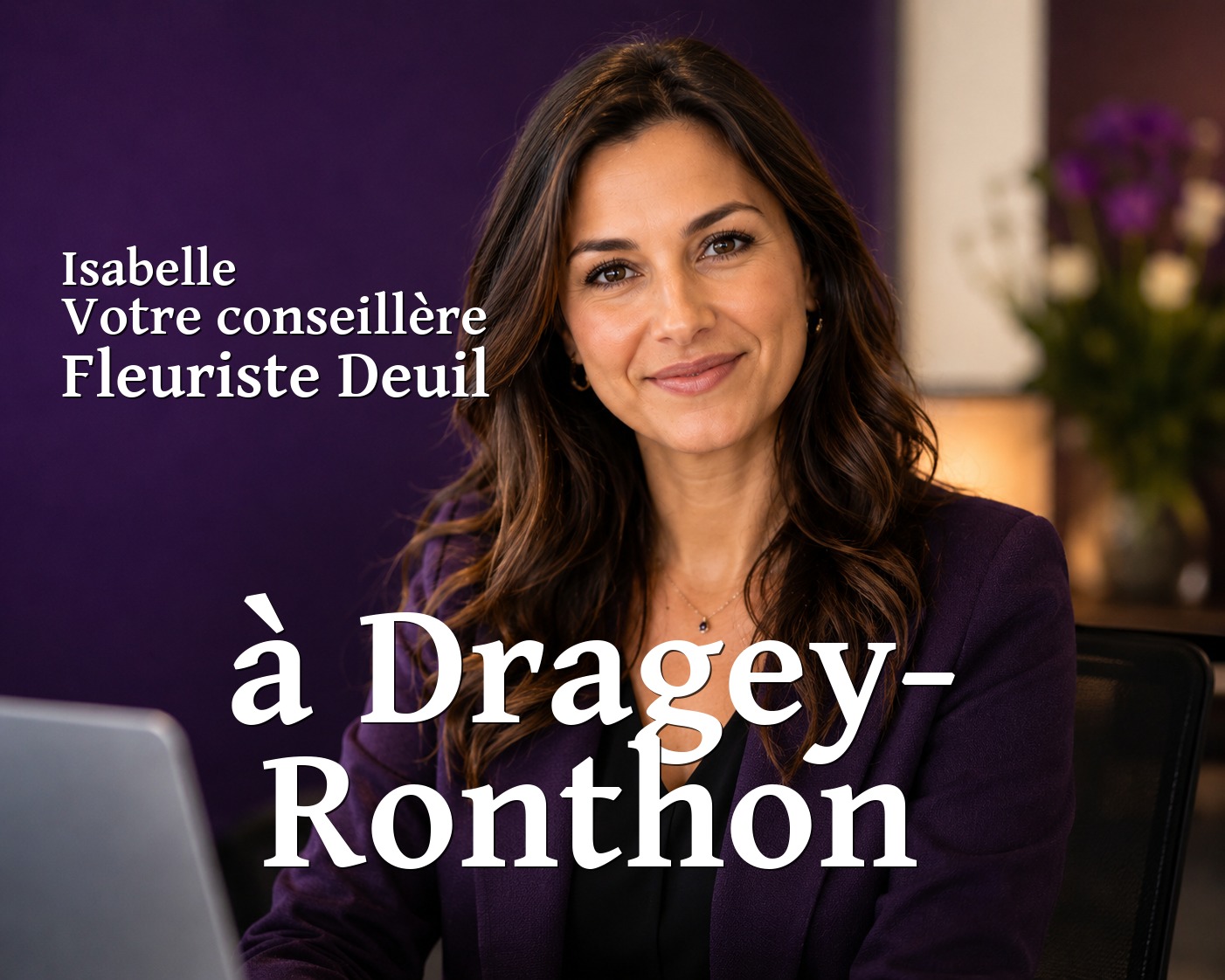 Isabelle, votre conseillère Fleuriste Deuil à Dragey-Ronthon