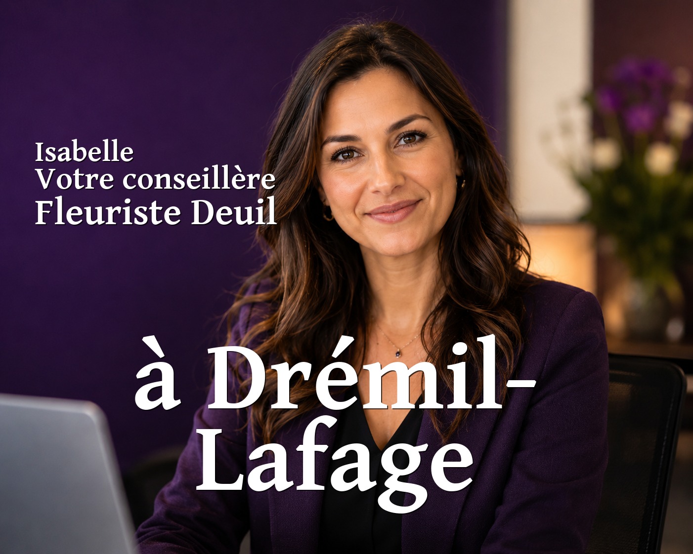 Isabelle, votre conseillère Fleuriste Deuil à Drémil-Lafage