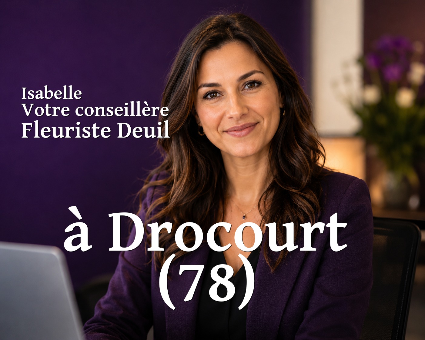 Isabelle, votre conseillère Fleuriste Deuil à Drocourt (78)