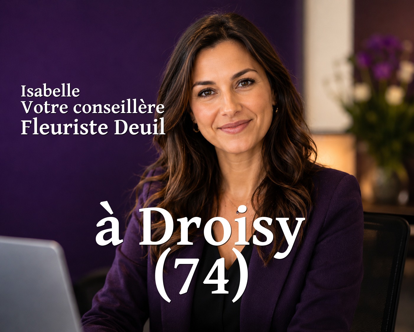 Isabelle, votre conseillère Fleuriste Deuil à Droisy (74)
