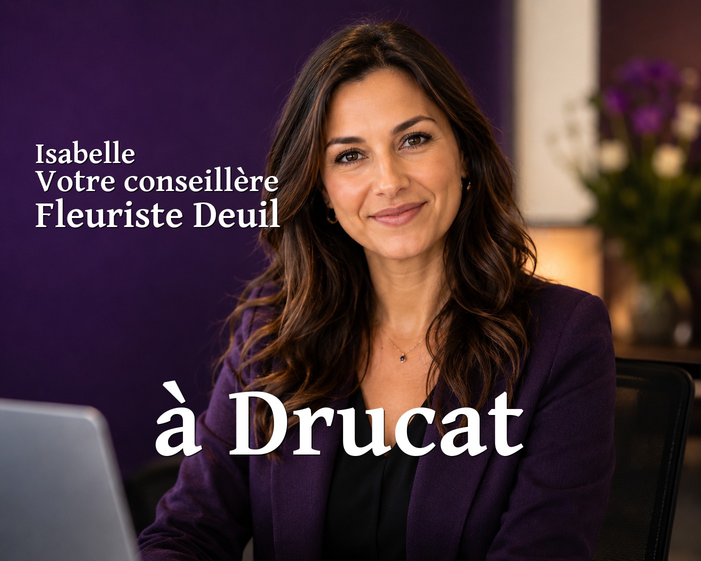 Isabelle, votre conseillère Fleuriste Deuil à Drucat