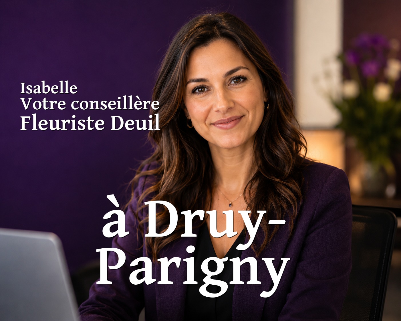 Isabelle, votre conseillère Fleuriste Deuil à Druy-Parigny