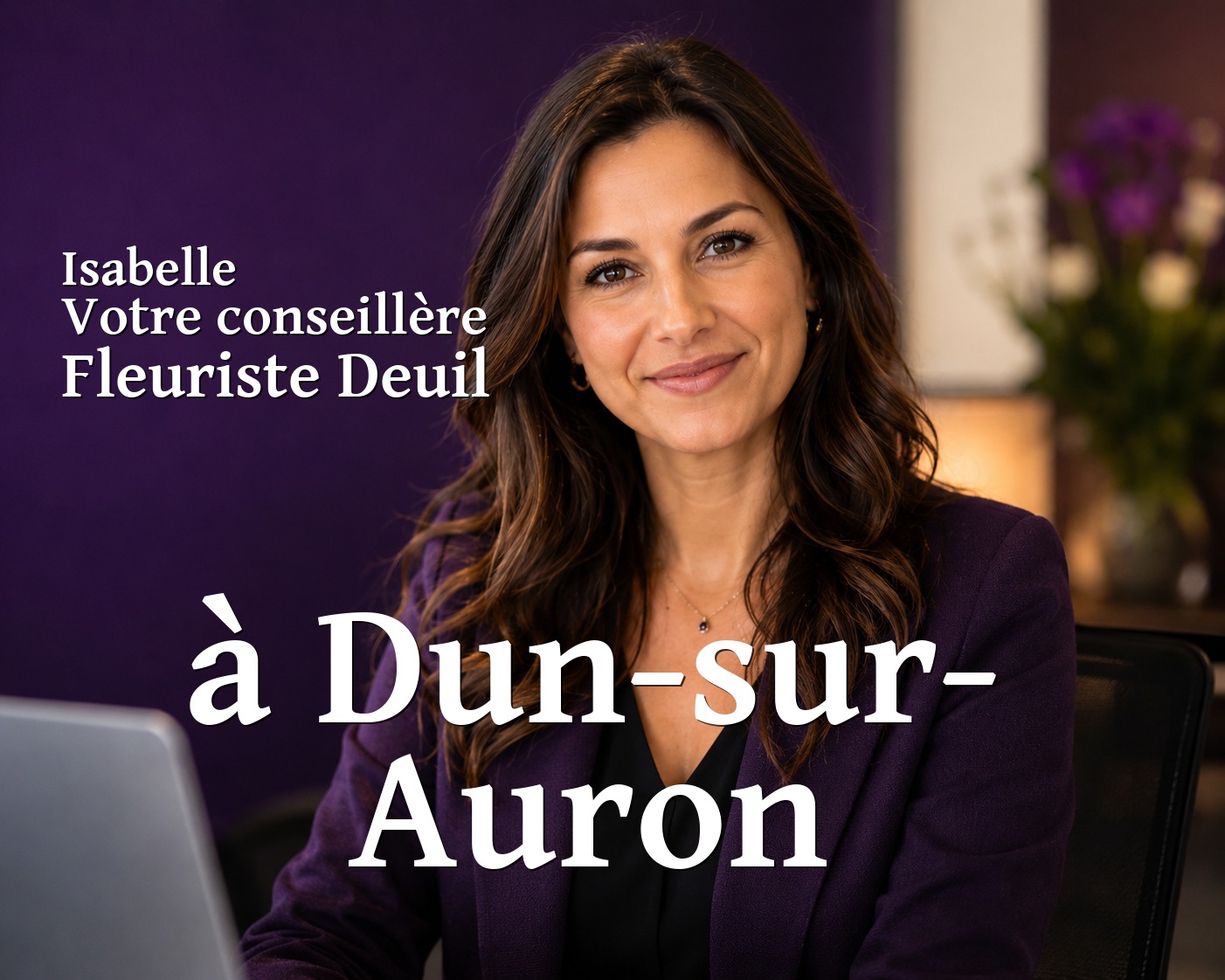 Isabelle, votre conseillère Fleuriste Deuil à Dun-sur-Auron