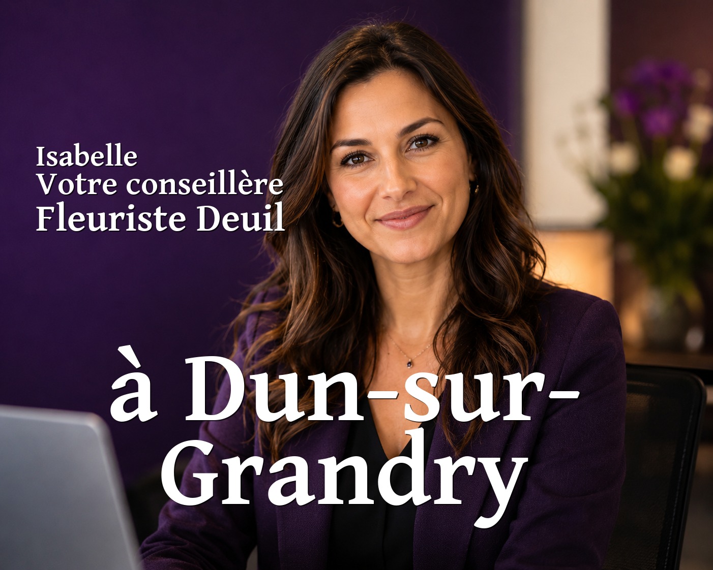 Isabelle, votre conseillère Fleuriste Deuil à Dun-sur-Grandry