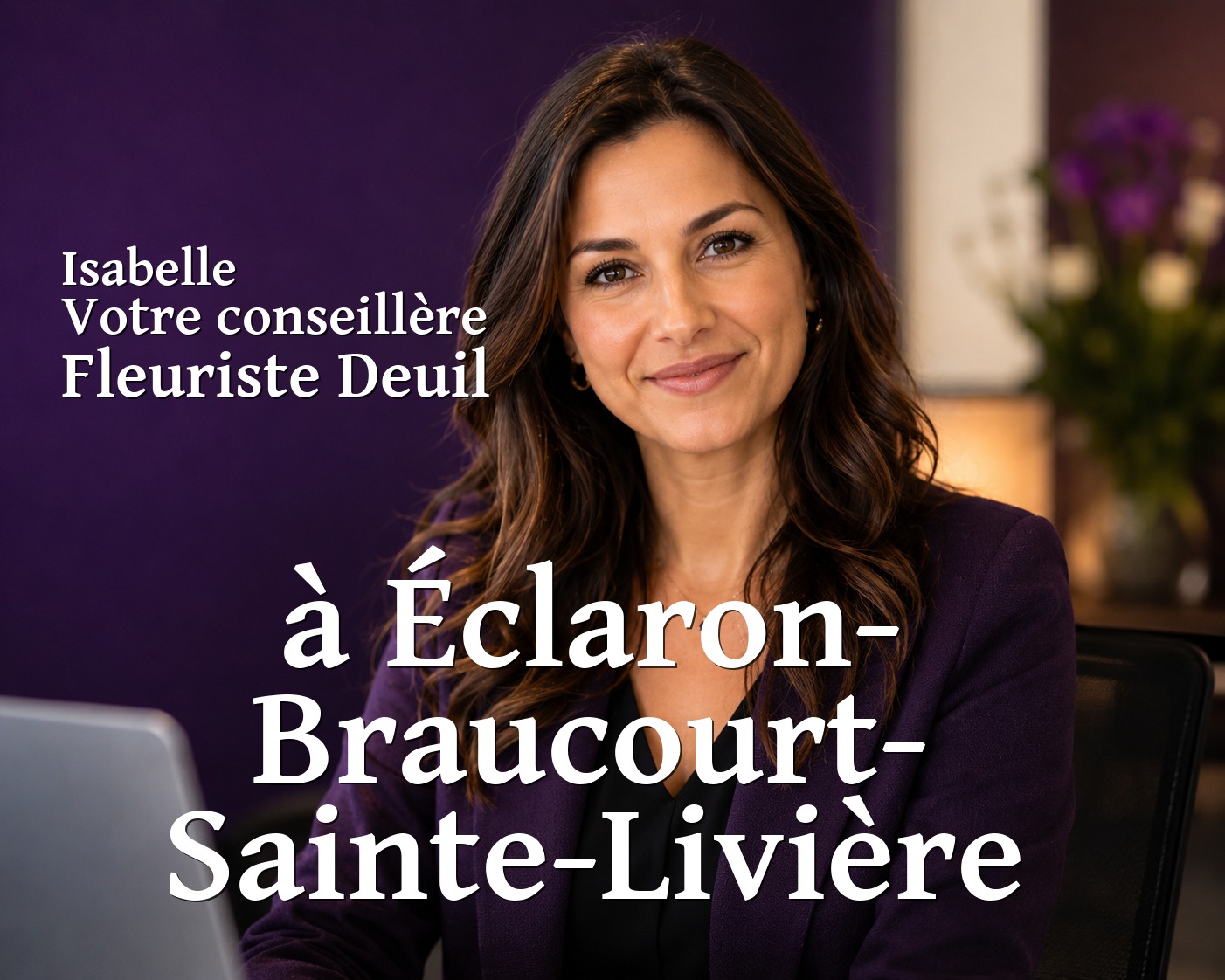 Isabelle, votre conseillère Fleuriste Deuil à Éclaron-Braucourt-Sainte-Livière