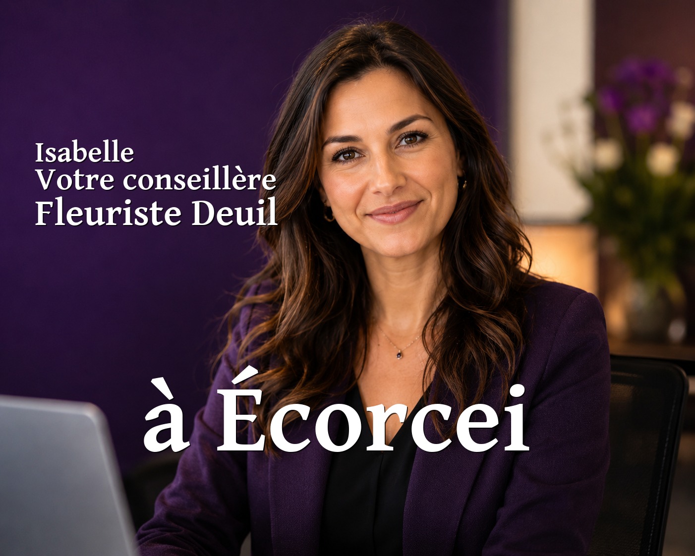 Isabelle, votre conseillère Fleuriste Deuil à Écorcei