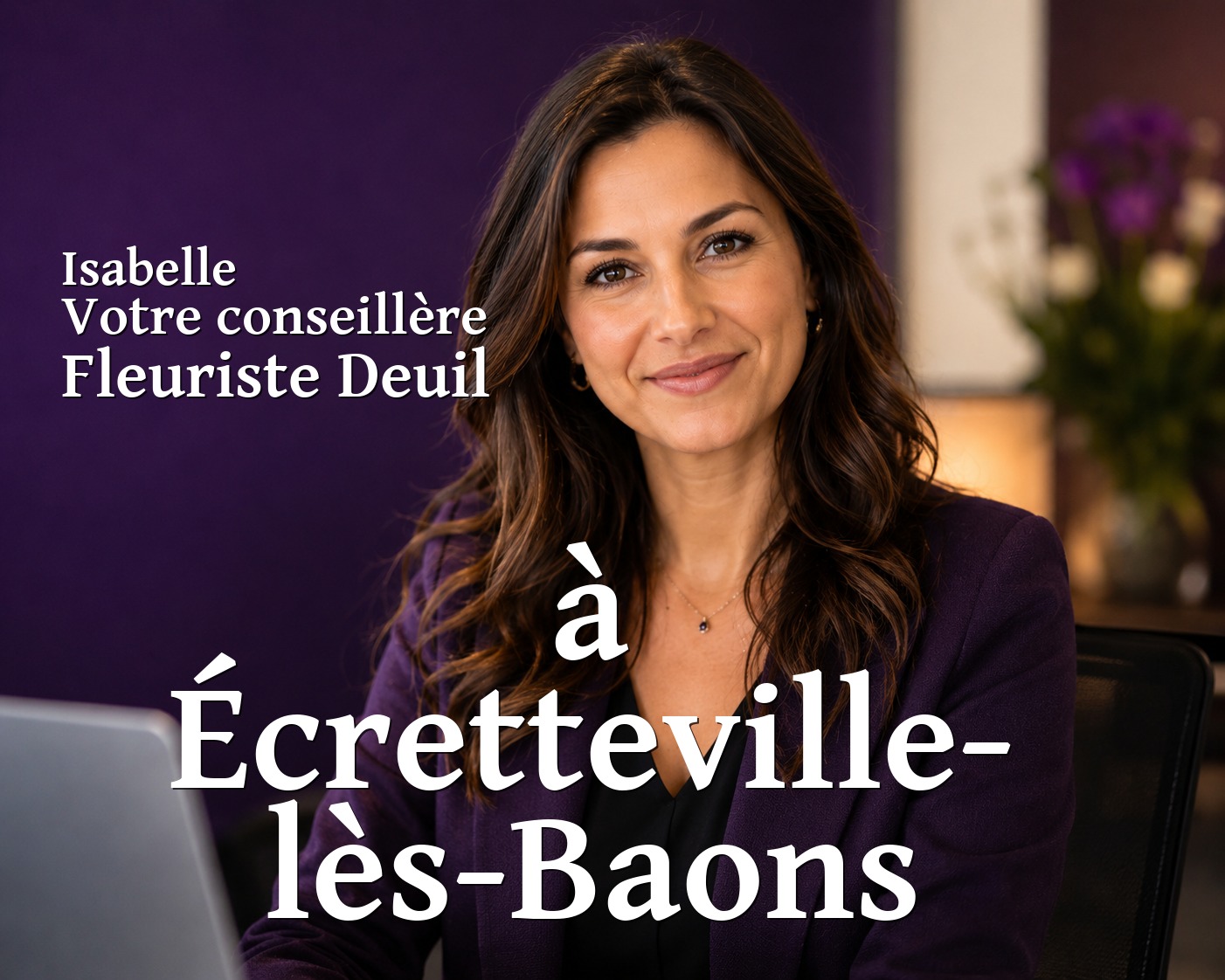 Isabelle, votre conseillère Fleuriste Deuil à Écretteville-lès-Baons