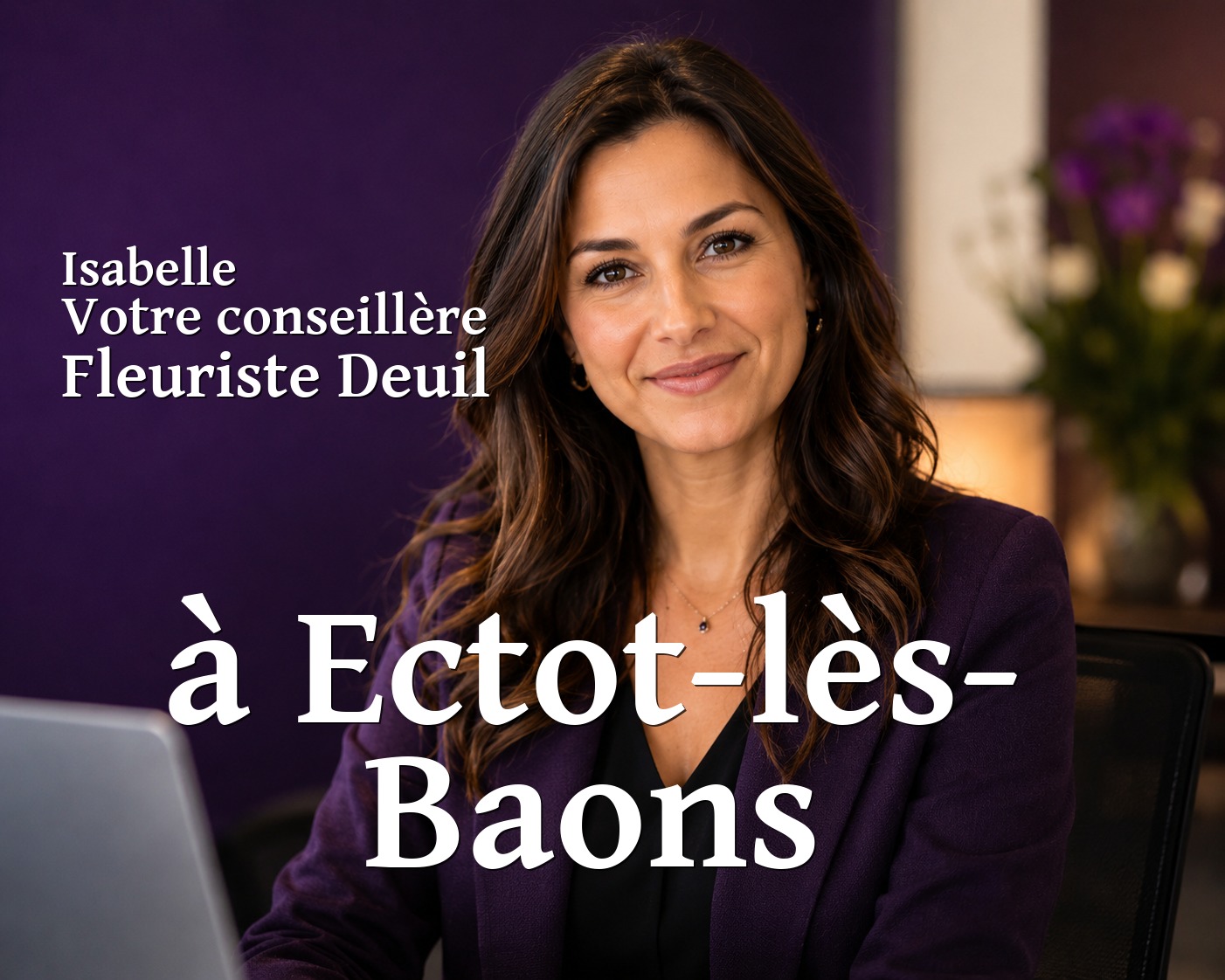 Isabelle, votre conseillère Fleuriste Deuil à Ectot-lès-Baons