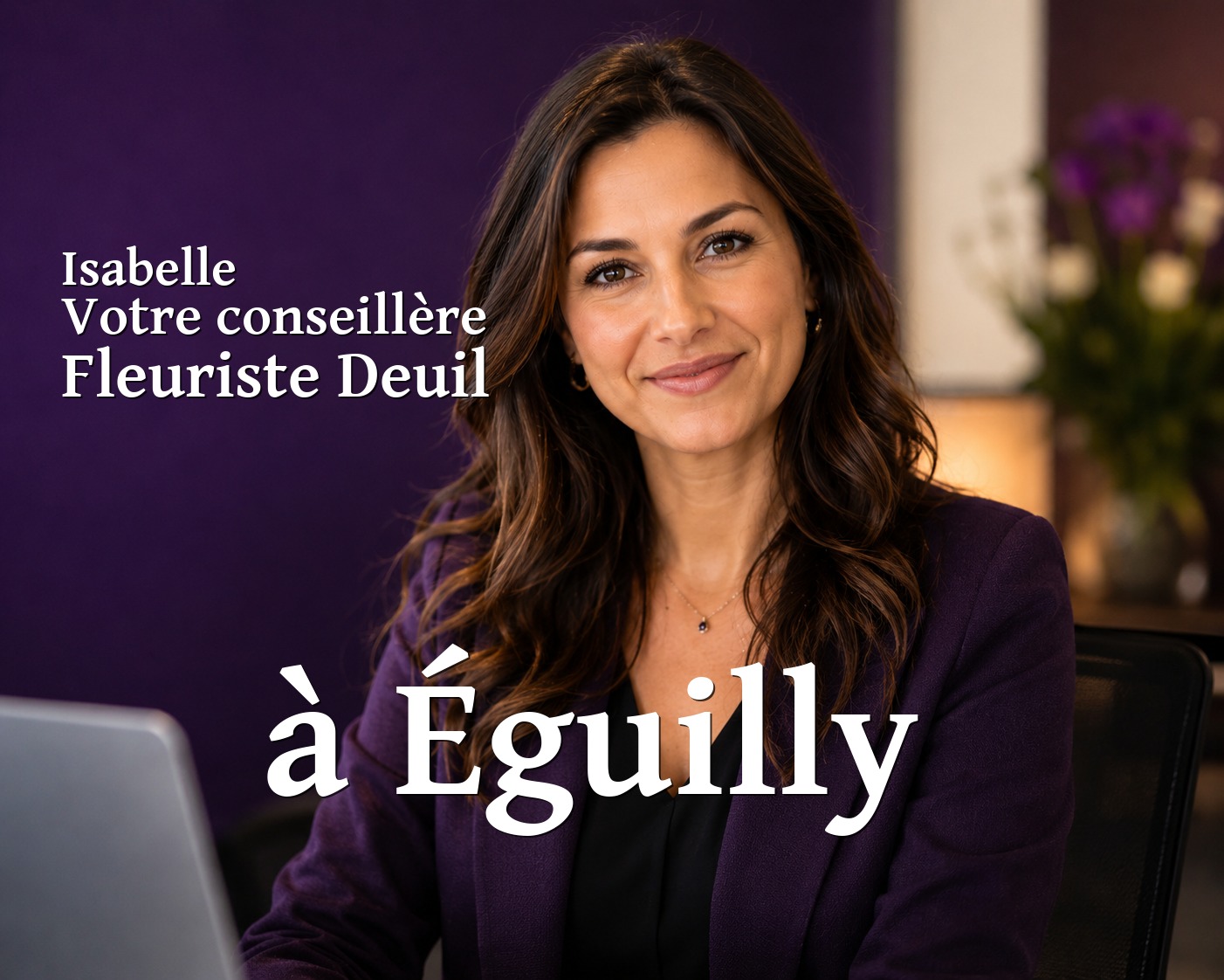 Isabelle, votre conseillère Fleuriste Deuil à Éguilly