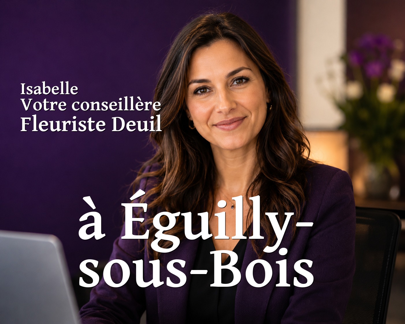 Isabelle, votre conseillère Fleuriste Deuil à Éguilly-sous-Bois