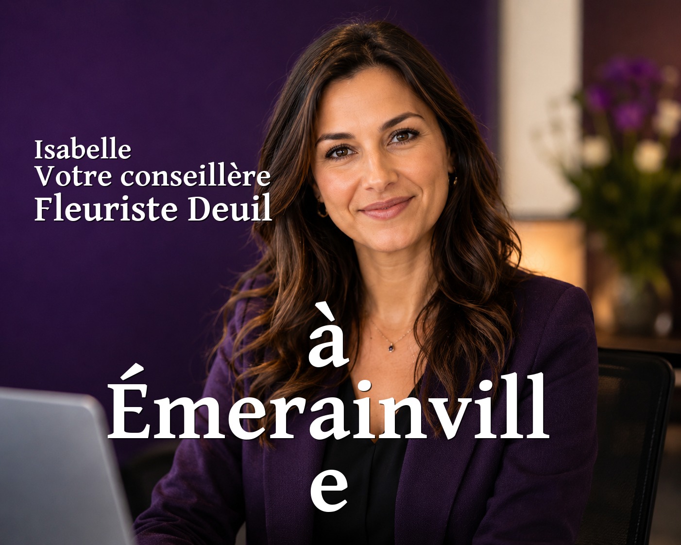 Isabelle, votre conseillère Fleuriste Deuil à Émerainville