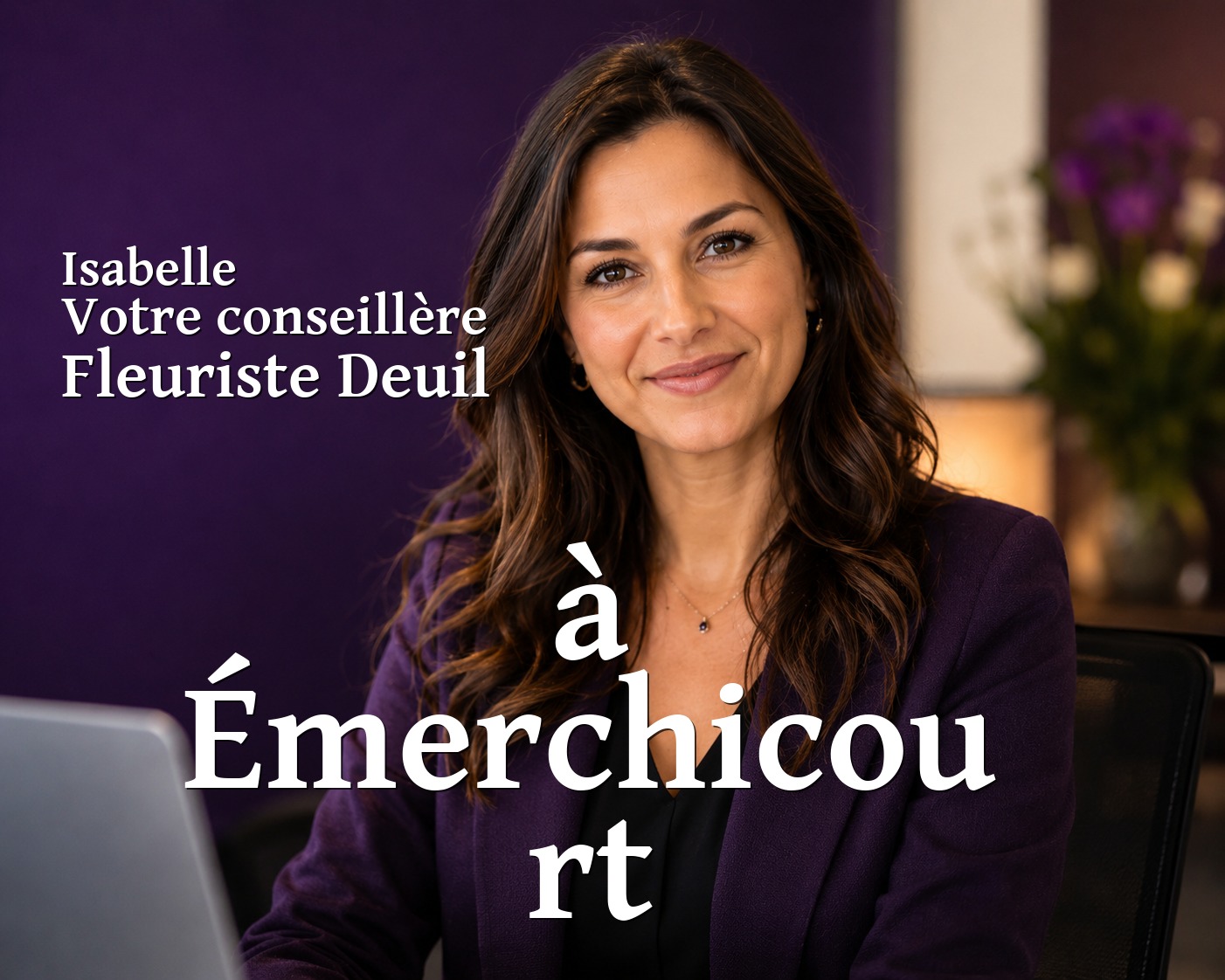 Isabelle, votre conseillère Fleuriste Deuil à Émerchicourt