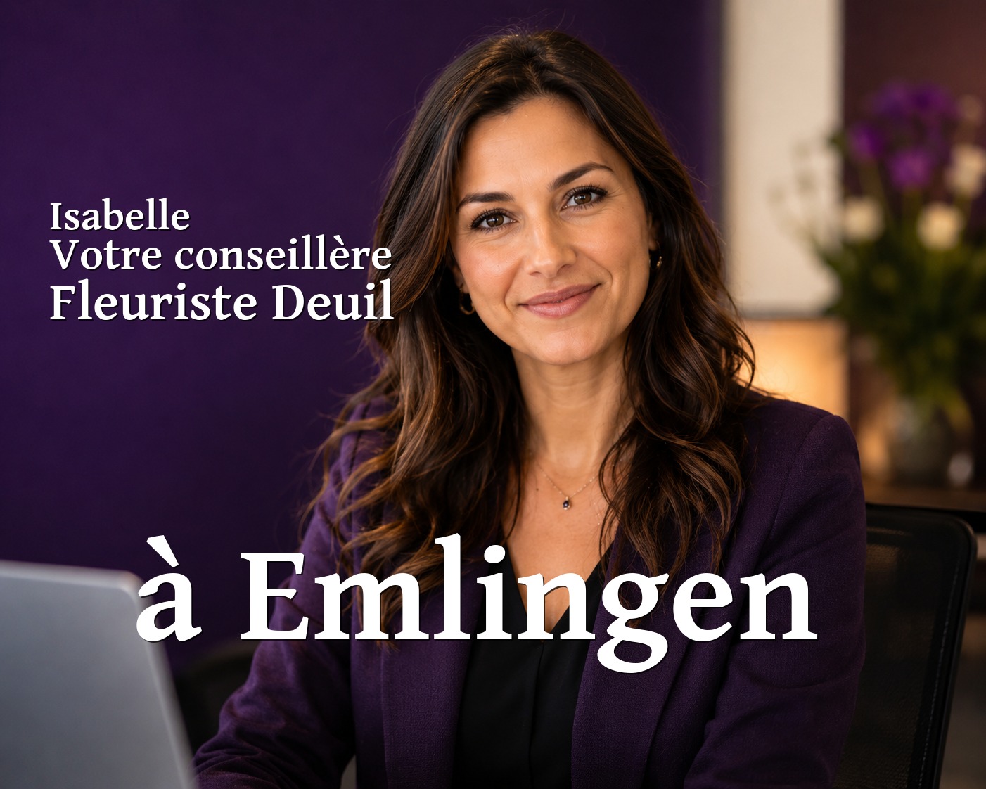 Isabelle, votre conseillère Fleuriste Deuil à Emlingen