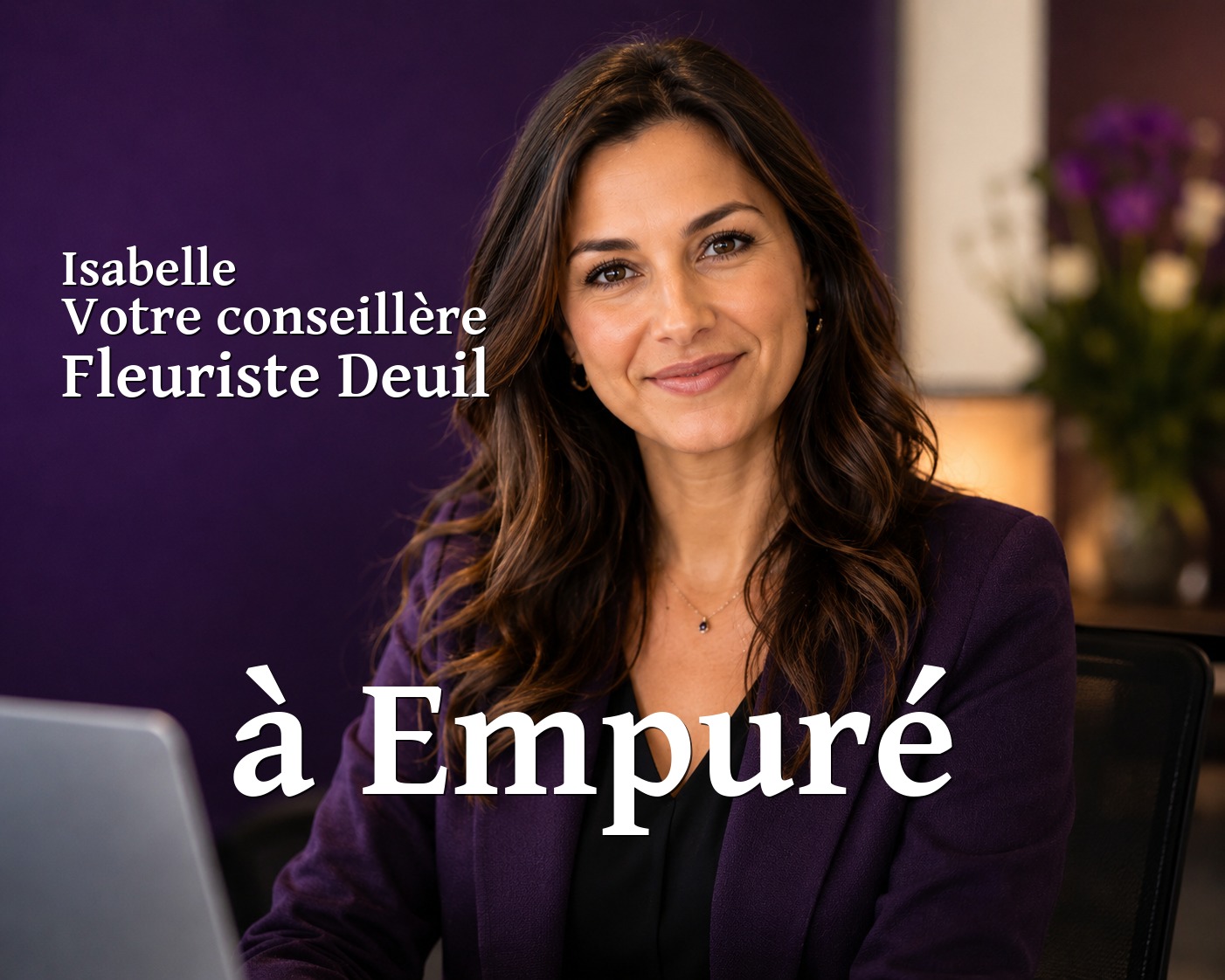 Isabelle, votre conseillère Fleuriste Deuil à Empuré